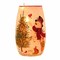 Stony Creek 5.25 In Delightful Snowman Pre-Lit Small Vase Christmas Lighted Glass Accent , Christmas Decor Cardinal Sled Bunny Tree